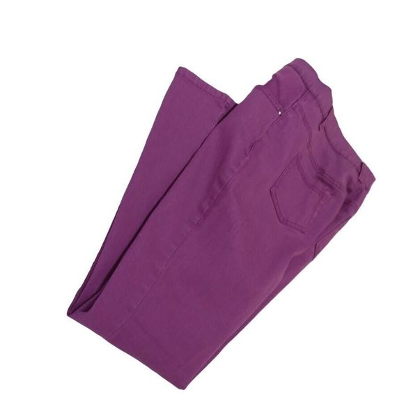 Womens Jeans Size 10P Mauve Flex Denim Straight Leg DG2 by Diane Gilman - Picture 2 of 8